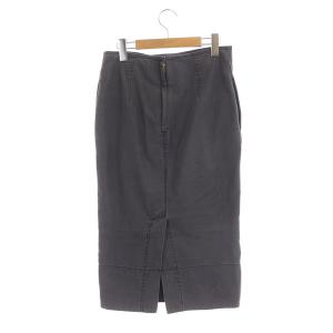 MADISONBLUE SOFIE BACK SATIN TIGHT LONG SKIRT 01 ブラック