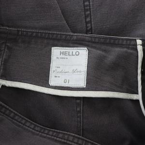 MADISONBLUE SOFIE BACK SATIN TIGHT LONG SKIRT 01 ブラック