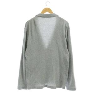 LANVIN COLLECTION 2Bニットテーラードジャケット 薄手 50 ライトグレー