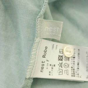 nest Robe 21SS ピエロカラー2WAYブラウス 長袖 F ミント
