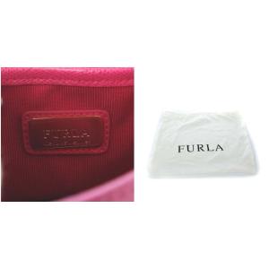 FURLA メトロポリス ショルダーバッグ ワンショルダー チェーン レザー ピンク
