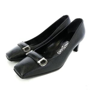 ガンチーニパンプス 6 ブラック