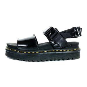 Dr.Martens VOSS PATENT ストラップレザーサンダル 5 ブラック