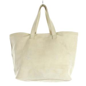 MARGARET HOWELL レザーハンドバッグ ベージュ