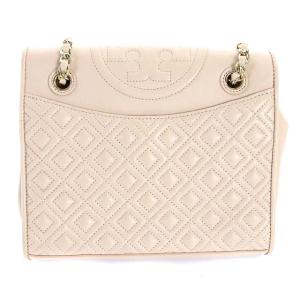 TORY BURCH フレミング キルティング チェーンショルダーバッグ カウレザー ピンク
