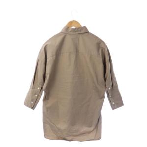 MADISONBLUE J.BRADLEY CUFF SHIRT ベージュ