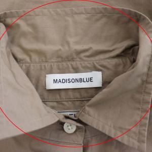 MADISONBLUE J.BRADLEY CUFF SHIRT ベージュ