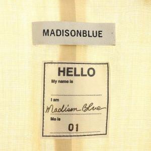 MADISONBLUE リネンベスト 01 アイボリー
