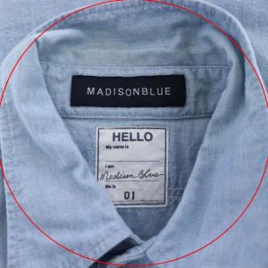 MADISONBLUE デニムシャツ タンガリー ブルー