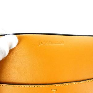 J&M DAVIDSON PEBBLE ショルダーバッグ ポシェット レザー 牛革 オレンジ