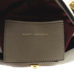 MARC JACOBS ショルダーバッグ ポシェット レザー ゴールド金具 ベージュ