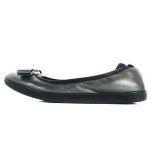 Salvatore Ferragamo Savina フラットシューズ パンプス ヴァラ 22cm