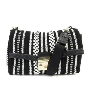 メトロポリス 編み込みショルダーバッグ ブラック