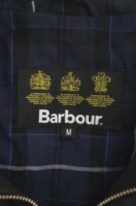 Barbour Dolgo Wax マウンテンパーカー ジップアップ M ブラック