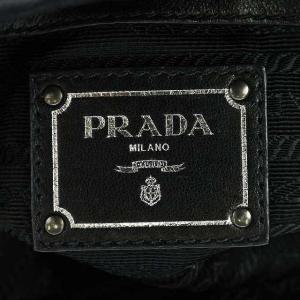 PRADA BR4768 チェーンショルダーバッグ レザー 黒