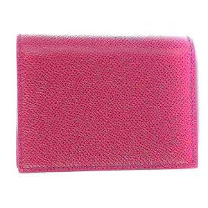 Salvatore Ferragamo 21SS 二つ折り財布 コンパクトウォレット レザー ヴァラリボン ピンク