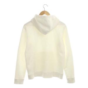 VALENTINO ロゴプリントプルオーバーパーカー スウェット 裏パイル M 白