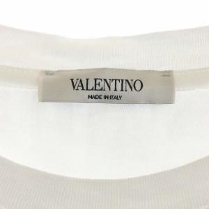 VALENTINO ロゴプリントTシャツ ホワイト