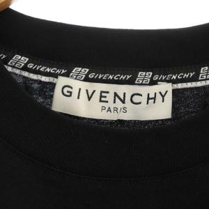 GIVENCHY ロゴプリントTシャツ カットソー 半袖 XS ブラック