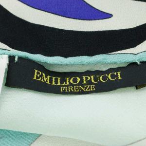 Emilio Pucci シルクプッチ柄スカーフ マルチカラー