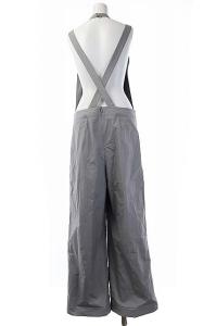 Drawer コットンサロペット パンツ ワイド 38 グレー