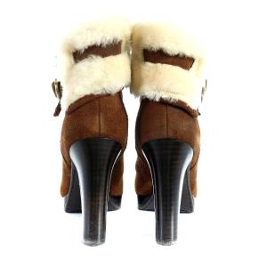UGG australia W SCARLETT ショートブーツ ハイヒール ブラウン