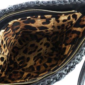 DOLCE&GABBANA かごバッグ 紺 ネイビー