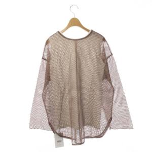 Ameri VINTAGE 21SS TANK WITH OVER MESH TOP トップス メッシュ タンクトップ 