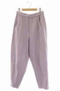 20SS ARCHITECTURAL BACK ZIPPER PANTS パンツ M ラベンダー