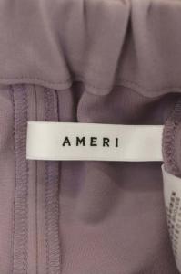 Ameri VINTAGE 20SS ARCHITECTURAL BACK ZIPPER PANTS パンツ M ラベンダー