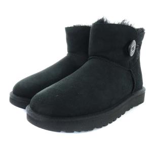 UGG australia MINI BAILEY BUTTON 2 ムートンブーツ フラット 裏ボア