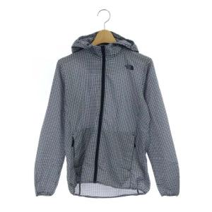 Vent Mesh Hoodie ライトパーカー チェック ネイビー ホワイト NPW21784