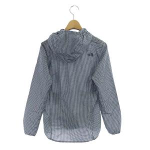 THE NORTH FACE Vent Mesh Hoodie ライトパーカー チェック ネイビー ホワイト NPW21784