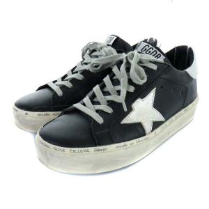 GOLDEN GOOSE ドゥーズィエムクラス取扱 20SS HI STAR スニーカー レザー USED加工 23.5cm