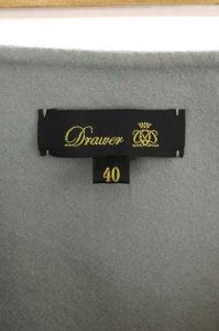 Drawer ウールケヌキラップスカート 40 グレー