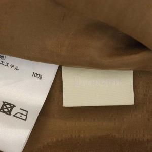 Diagram GRACE CONTINENTAL フェイクレザープリーツスカート 36 キャメル