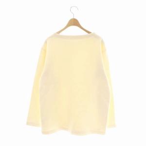 nest Robe ダブルフェイスボートネックプルオーバーニットセーター F オフホワイト