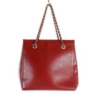 Salvatore Ferragamo ヴァラリボン トートバッグ ハンドバッグ 赤