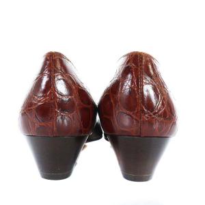 Salvatore Ferragamo BOUTIQUE SEMPIONE ヴァラ レザーパンプス  