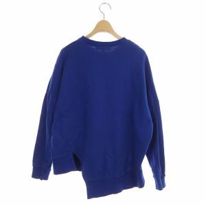ENFOLD 20SS Sweat 刺繍スウェットトレーナー 38 ロイヤルブルー