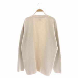 Ron Herman コットンニットハーフカーディガン M ライトベージュ