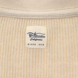 Ron Herman コットンニットハーフカーディガン M ライトベージュ