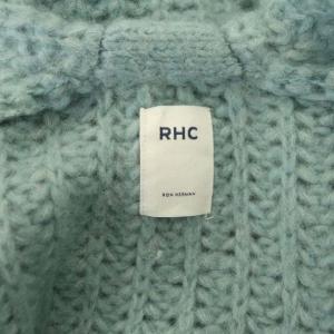 Ron Herman RHC アルパカローゲージカーディガン M ライトブルー