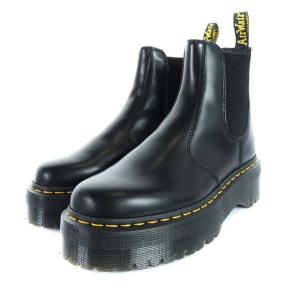 Dr.Martens 2976 QUAD チェルシーブーツ サイドゴア レザー UK5 ブラック