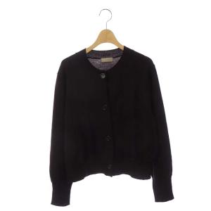 21AW MERINO WOOL ニットカーディガン プラムパープル