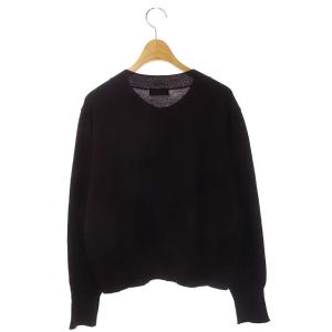 MARGARET HOWELL 21AW MERINO WOOL ニットカーディガン プラムパープル