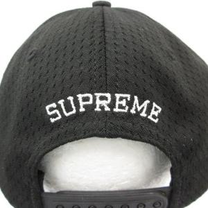 Supreme 18SS MCMXCIV ZIGZAG 6Panel Cap キャップ メッシュ ブラック