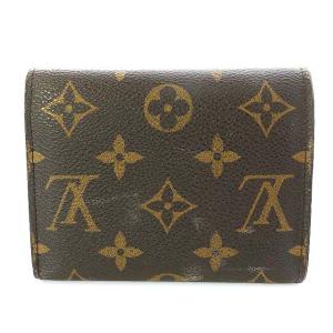 LOUIS VUITTON M41938 ポルトフォイユ・ヴィクトリーヌ 三つ折り財布 モノグラム フューシャ ブラウン
