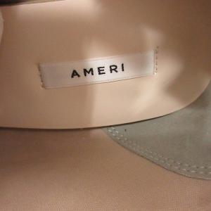 Ameri VINTAGE 20AW UNDRESSED DIMENSIONAL SQUARE BOOTS チャンキーヒール