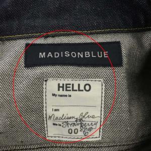 MADISONBLUE 21SS BOYFRIEND デニムジャケット XS インディゴ ネイビー